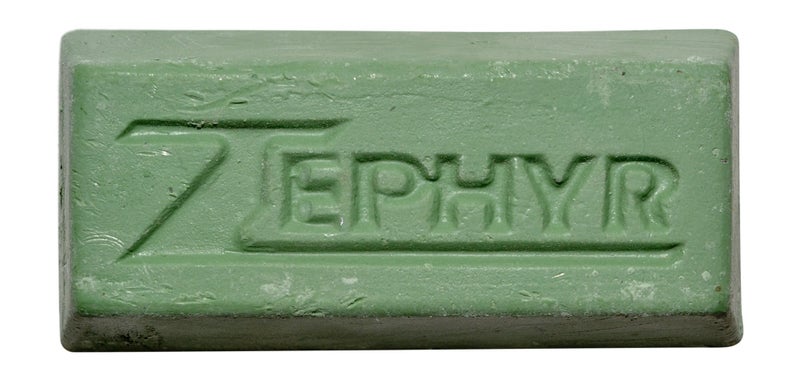 Zephyr Products AWG58-8WB Green 8"" Hall Airway Buffing Wheel with 1 LB Green Bar Medium/Lite Cut  1 Pack - Image 3